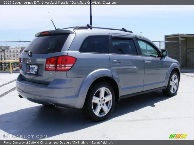 Silver Steel Metallic / Dark Slate Gray/Light Graystone 2009 Dodge Journey SXT
