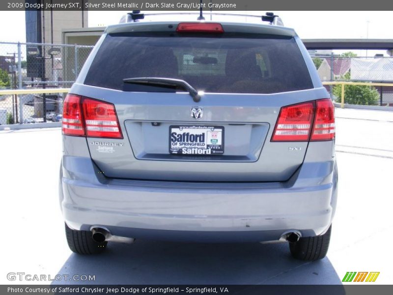 Silver Steel Metallic / Dark Slate Gray/Light Graystone 2009 Dodge Journey SXT