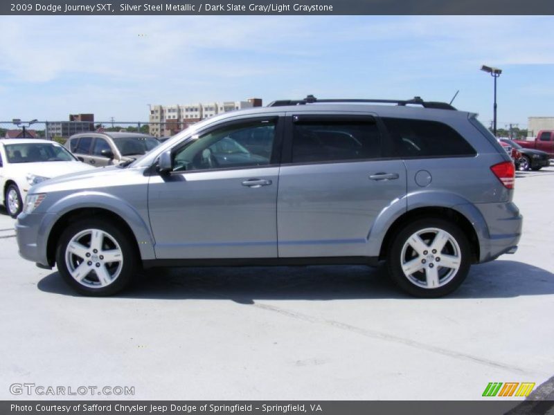 Silver Steel Metallic / Dark Slate Gray/Light Graystone 2009 Dodge Journey SXT