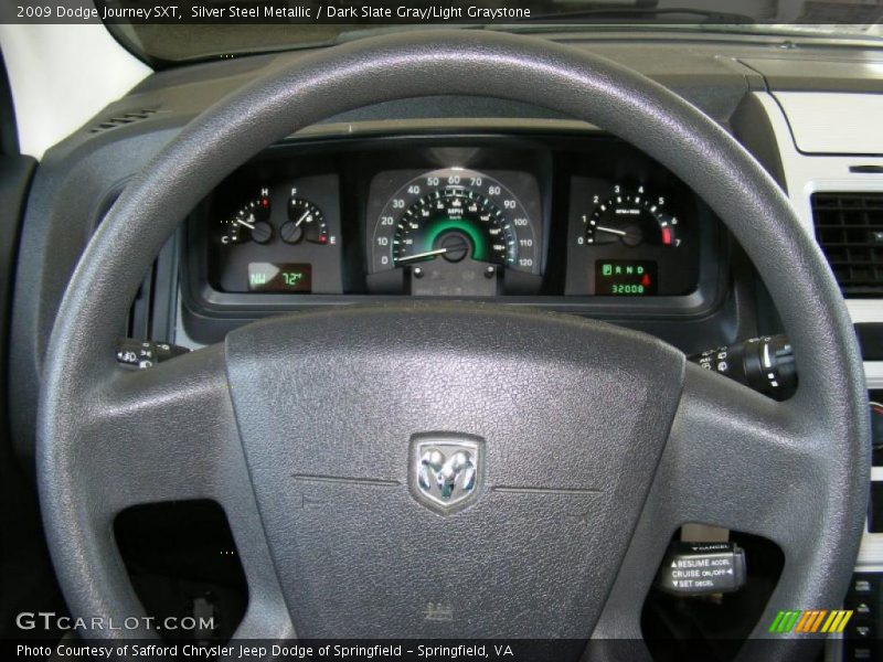 Silver Steel Metallic / Dark Slate Gray/Light Graystone 2009 Dodge Journey SXT