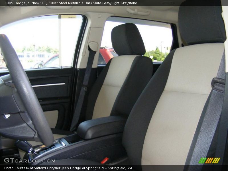 Silver Steel Metallic / Dark Slate Gray/Light Graystone 2009 Dodge Journey SXT