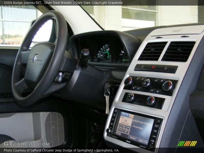 Silver Steel Metallic / Dark Slate Gray/Light Graystone 2009 Dodge Journey SXT
