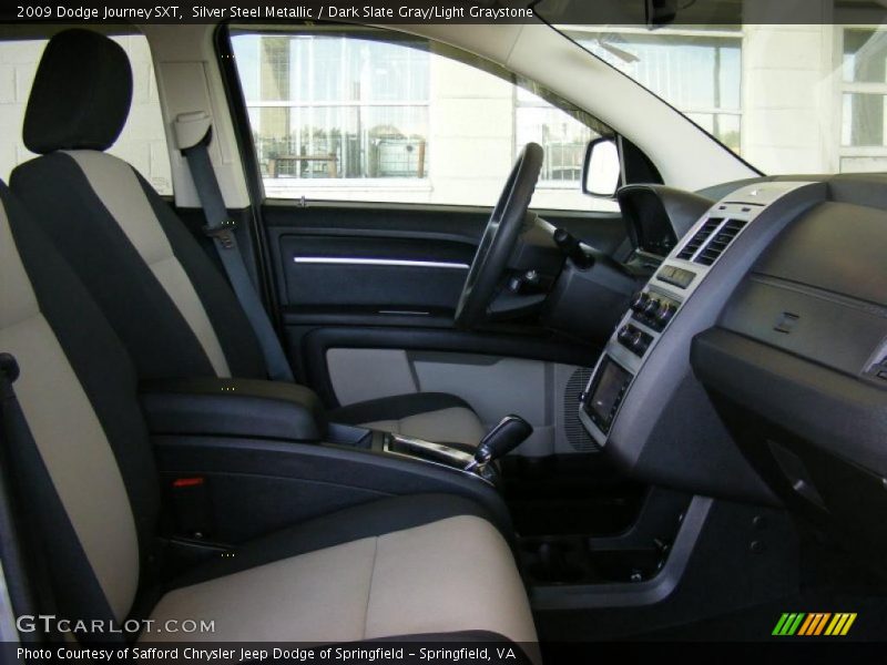 Silver Steel Metallic / Dark Slate Gray/Light Graystone 2009 Dodge Journey SXT
