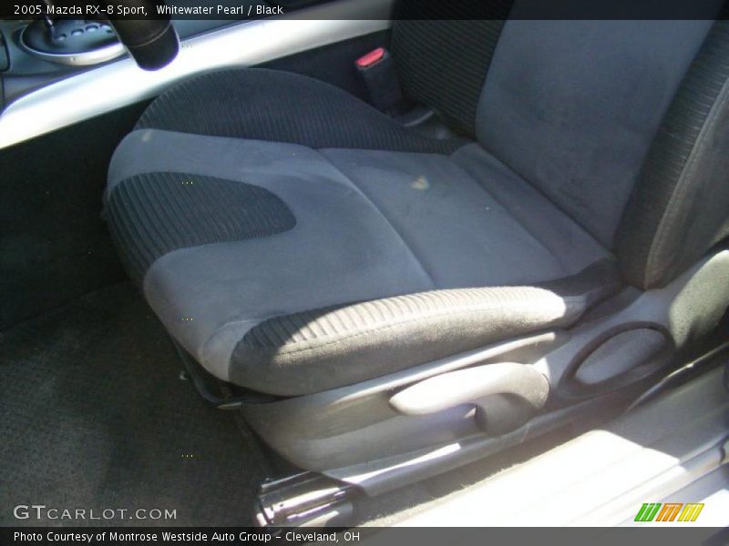 Whitewater Pearl / Black 2005 Mazda RX-8 Sport