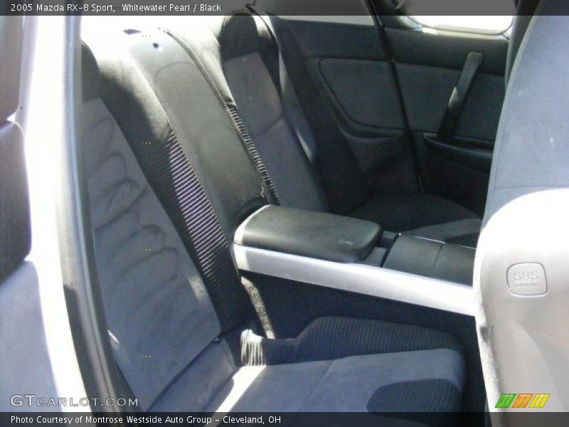 Whitewater Pearl / Black 2005 Mazda RX-8 Sport