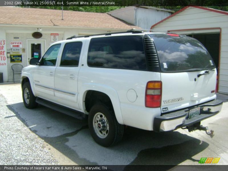 Summit White / Neutral/Shale 2002 GMC Yukon XL 2500 SLT 4x4