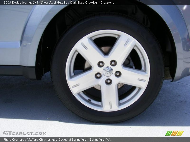 Silver Steel Metallic / Dark Slate Gray/Light Graystone 2009 Dodge Journey SXT