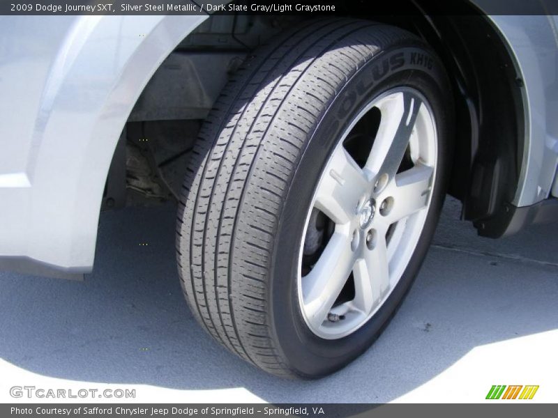 Silver Steel Metallic / Dark Slate Gray/Light Graystone 2009 Dodge Journey SXT
