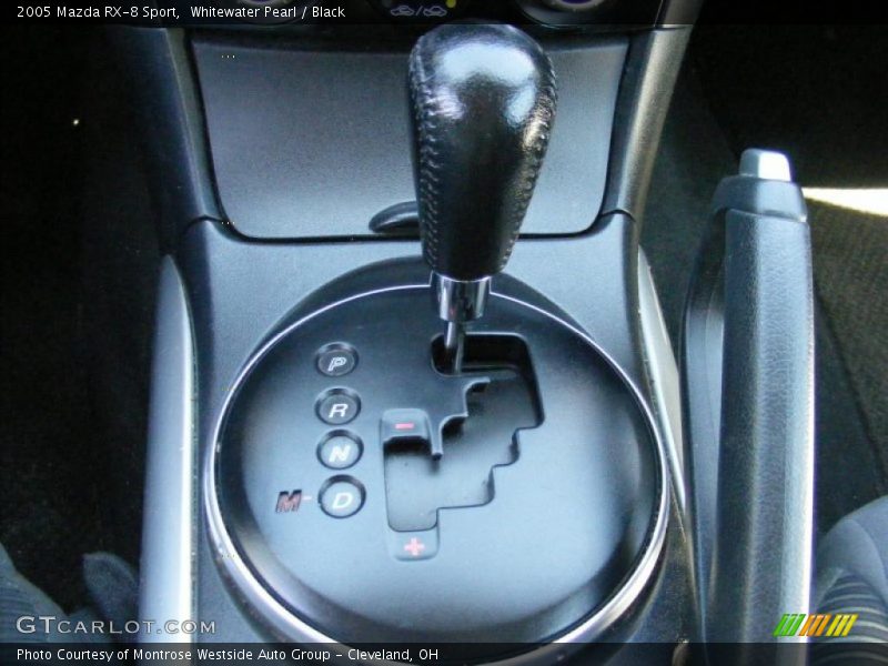Whitewater Pearl / Black 2005 Mazda RX-8 Sport