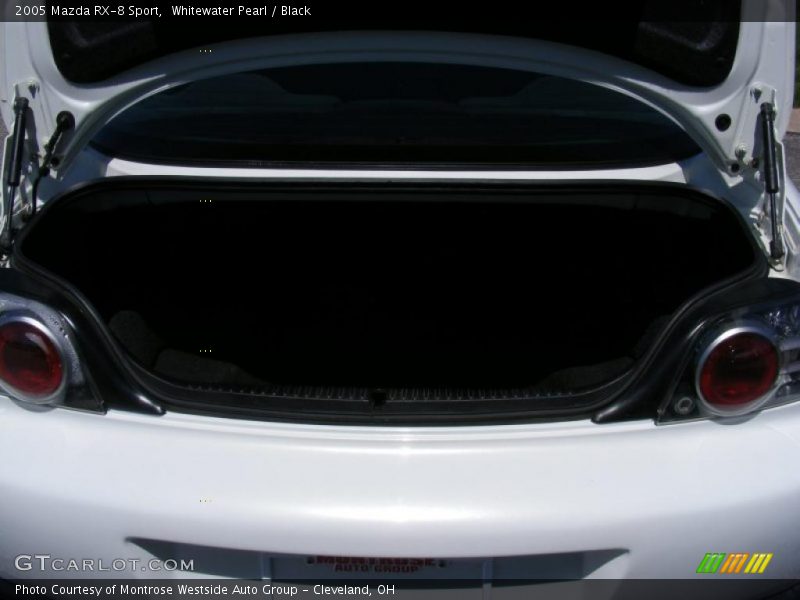 Whitewater Pearl / Black 2005 Mazda RX-8 Sport
