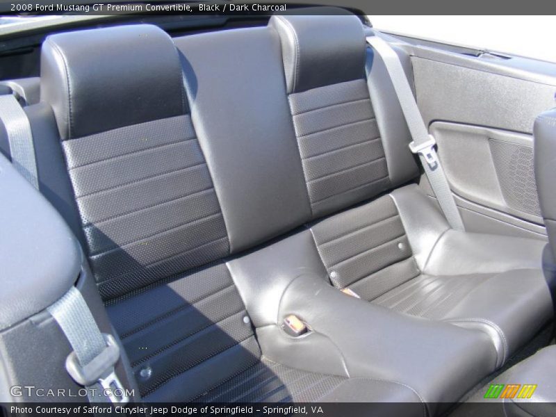 Black / Dark Charcoal 2008 Ford Mustang GT Premium Convertible