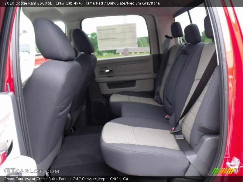 Flame Red / Dark Slate/Medium Graystone 2010 Dodge Ram 3500 SLT Crew Cab 4x4
