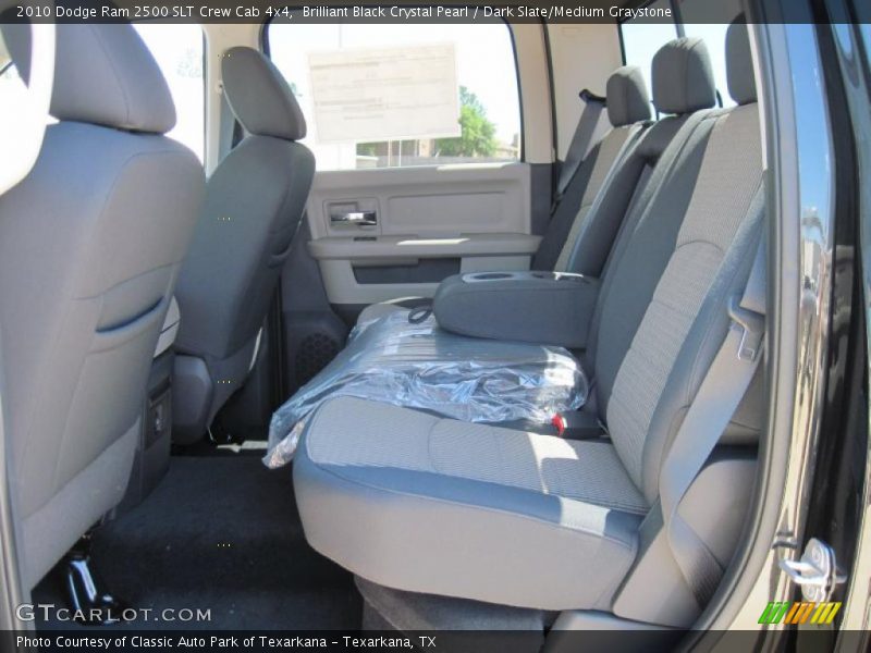 Brilliant Black Crystal Pearl / Dark Slate/Medium Graystone 2010 Dodge Ram 2500 SLT Crew Cab 4x4