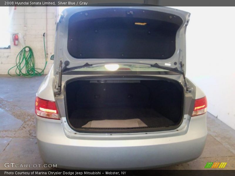Silver Blue / Gray 2008 Hyundai Sonata Limited