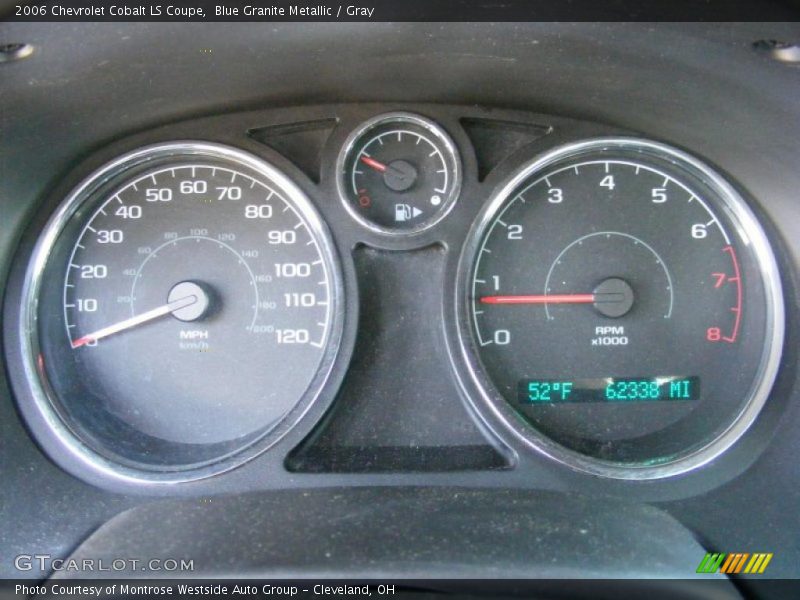 Blue Granite Metallic / Gray 2006 Chevrolet Cobalt LS Coupe