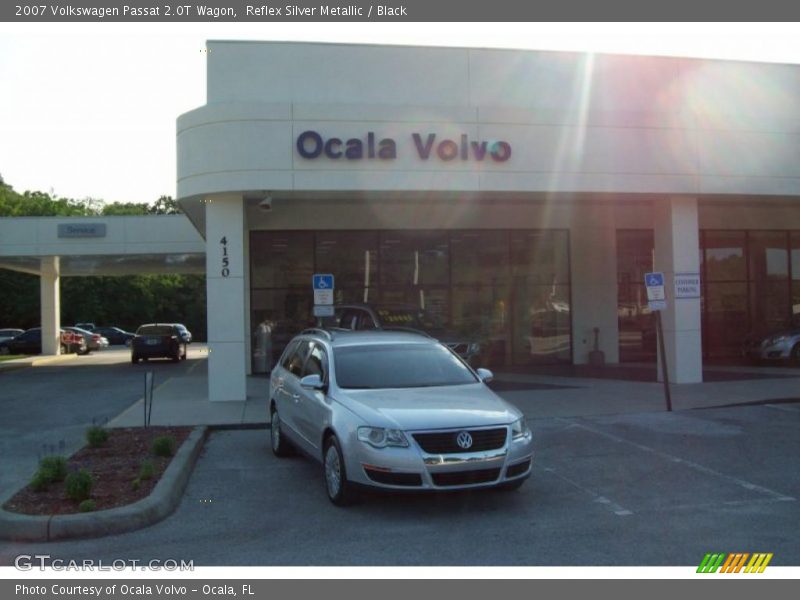 Reflex Silver Metallic / Black 2007 Volkswagen Passat 2.0T Wagon
