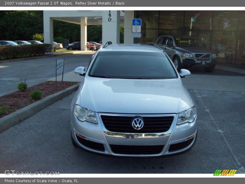 Reflex Silver Metallic / Black 2007 Volkswagen Passat 2.0T Wagon
