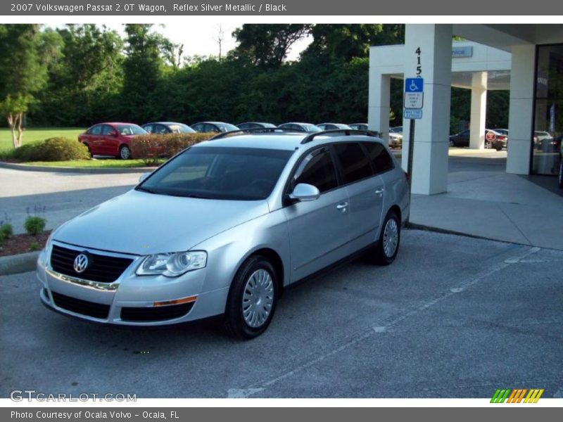 Reflex Silver Metallic / Black 2007 Volkswagen Passat 2.0T Wagon