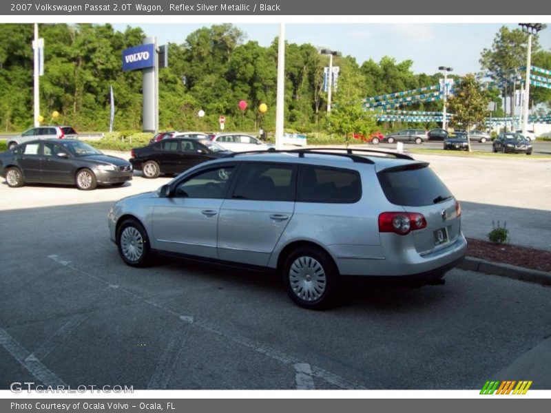 Reflex Silver Metallic / Black 2007 Volkswagen Passat 2.0T Wagon