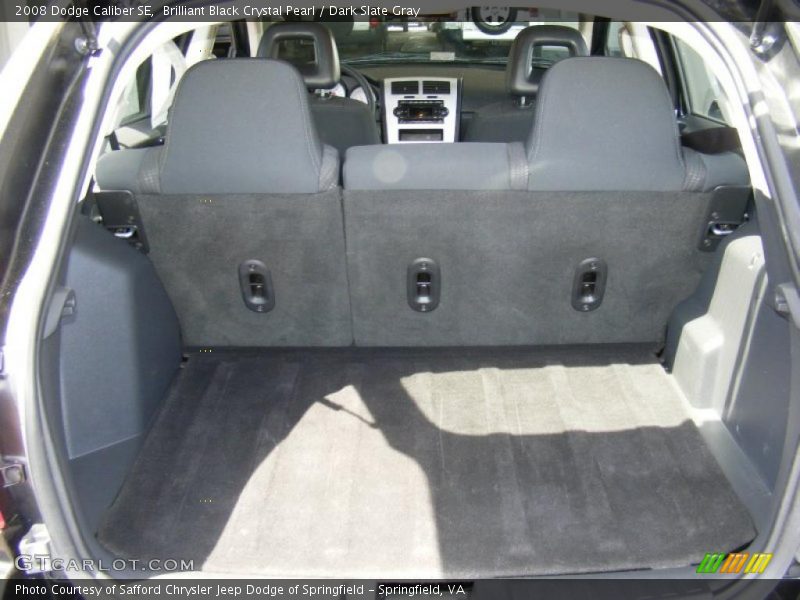 Brilliant Black Crystal Pearl / Dark Slate Gray 2008 Dodge Caliber SE