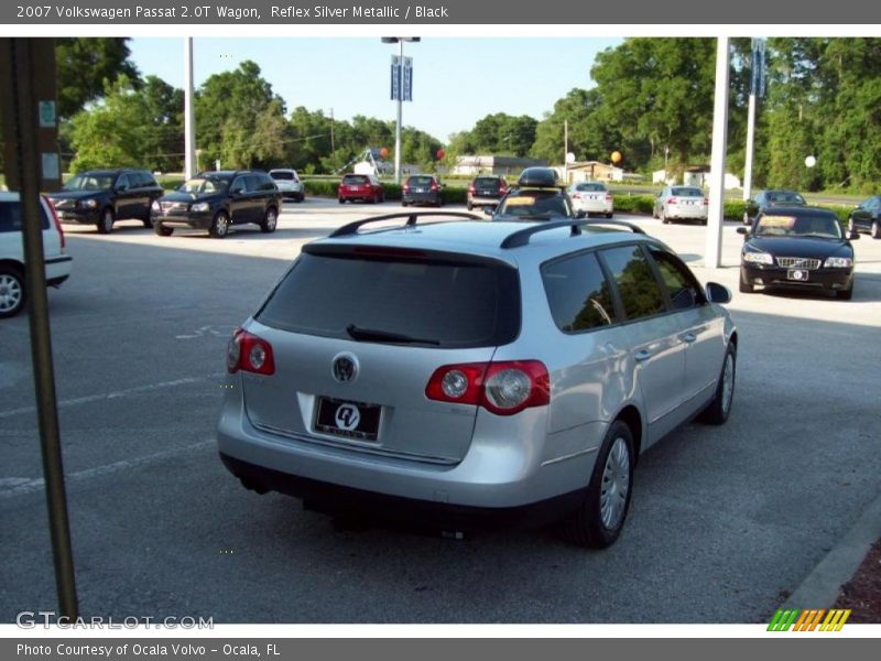 Reflex Silver Metallic / Black 2007 Volkswagen Passat 2.0T Wagon