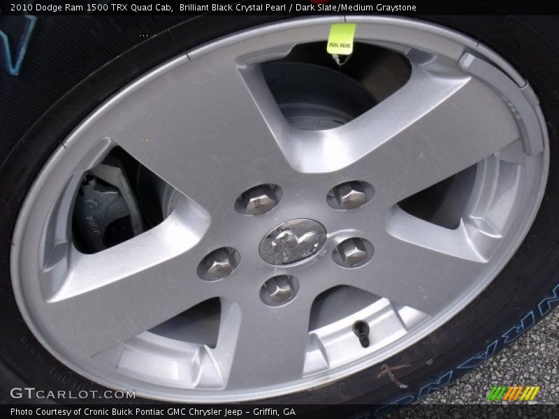 Brilliant Black Crystal Pearl / Dark Slate/Medium Graystone 2010 Dodge Ram 1500 TRX Quad Cab