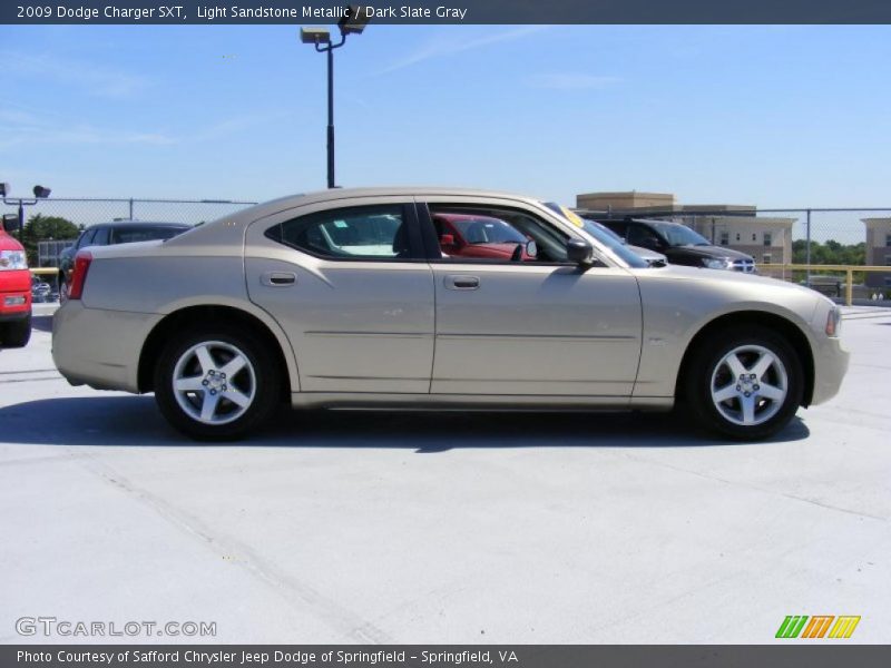 Light Sandstone Metallic / Dark Slate Gray 2009 Dodge Charger SXT