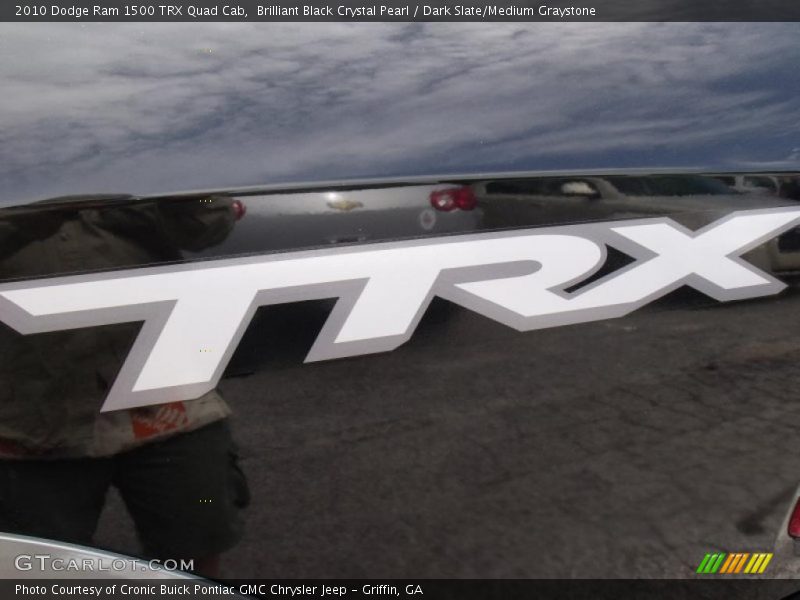Brilliant Black Crystal Pearl / Dark Slate/Medium Graystone 2010 Dodge Ram 1500 TRX Quad Cab