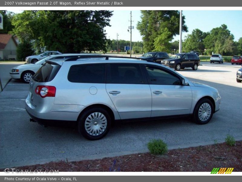 Reflex Silver Metallic / Black 2007 Volkswagen Passat 2.0T Wagon