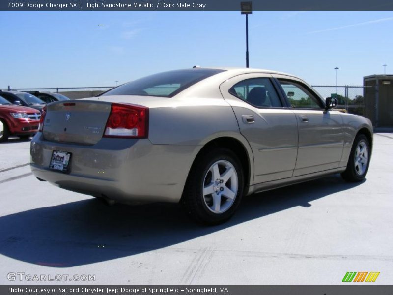 Light Sandstone Metallic / Dark Slate Gray 2009 Dodge Charger SXT