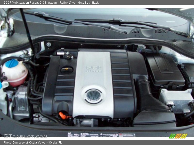 Reflex Silver Metallic / Black 2007 Volkswagen Passat 2.0T Wagon