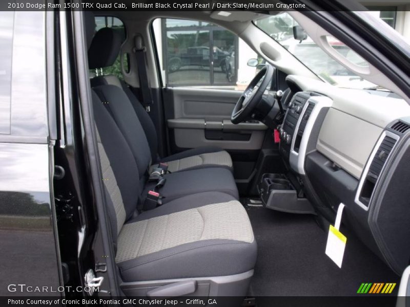 Brilliant Black Crystal Pearl / Dark Slate/Medium Graystone 2010 Dodge Ram 1500 TRX Quad Cab