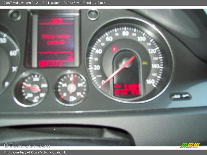 Reflex Silver Metallic / Black 2007 Volkswagen Passat 2.0T Wagon