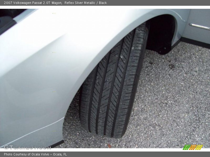 Reflex Silver Metallic / Black 2007 Volkswagen Passat 2.0T Wagon
