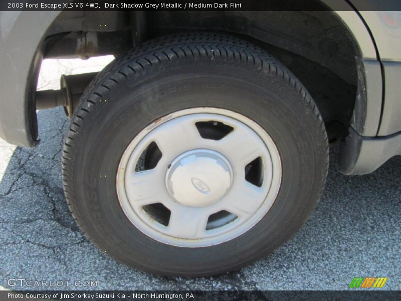 Dark Shadow Grey Metallic / Medium Dark Flint 2003 Ford Escape XLS V6 4WD