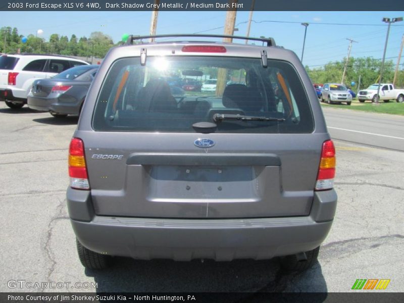 Dark Shadow Grey Metallic / Medium Dark Flint 2003 Ford Escape XLS V6 4WD