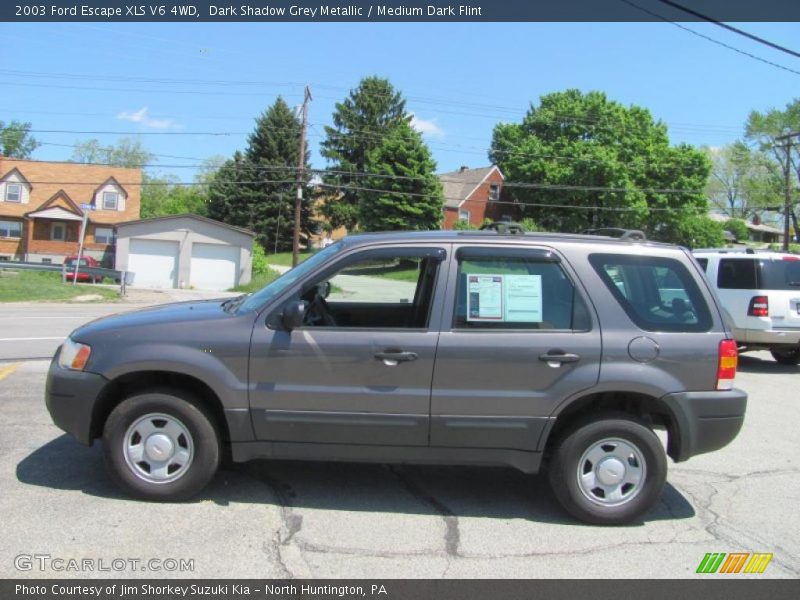 Dark Shadow Grey Metallic / Medium Dark Flint 2003 Ford Escape XLS V6 4WD