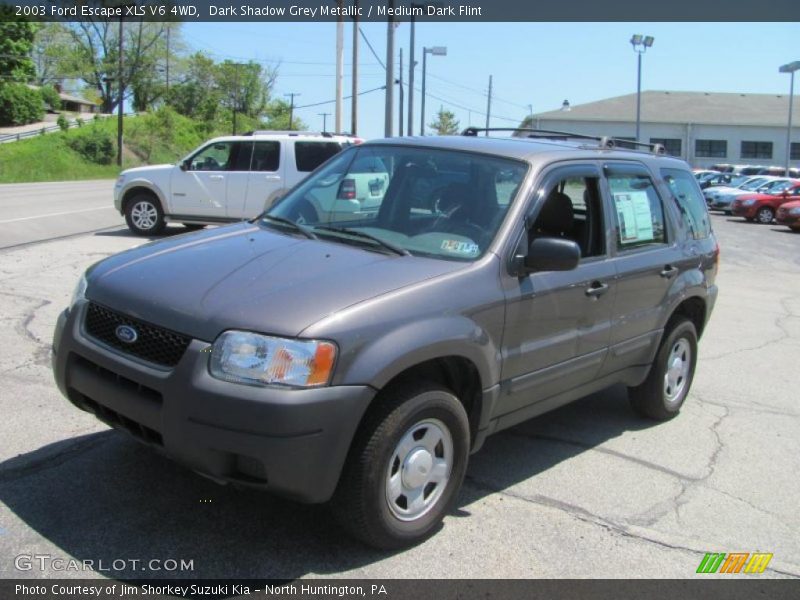 Dark Shadow Grey Metallic / Medium Dark Flint 2003 Ford Escape XLS V6 4WD