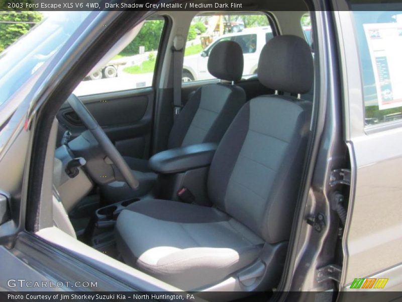 Dark Shadow Grey Metallic / Medium Dark Flint 2003 Ford Escape XLS V6 4WD
