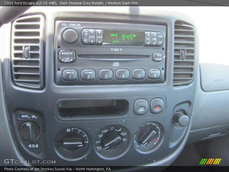 Dark Shadow Grey Metallic / Medium Dark Flint 2003 Ford Escape XLS V6 4WD
