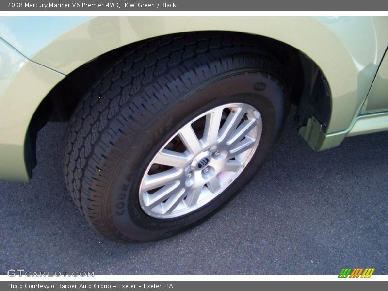 Kiwi Green / Black 2008 Mercury Mariner V6 Premier 4WD