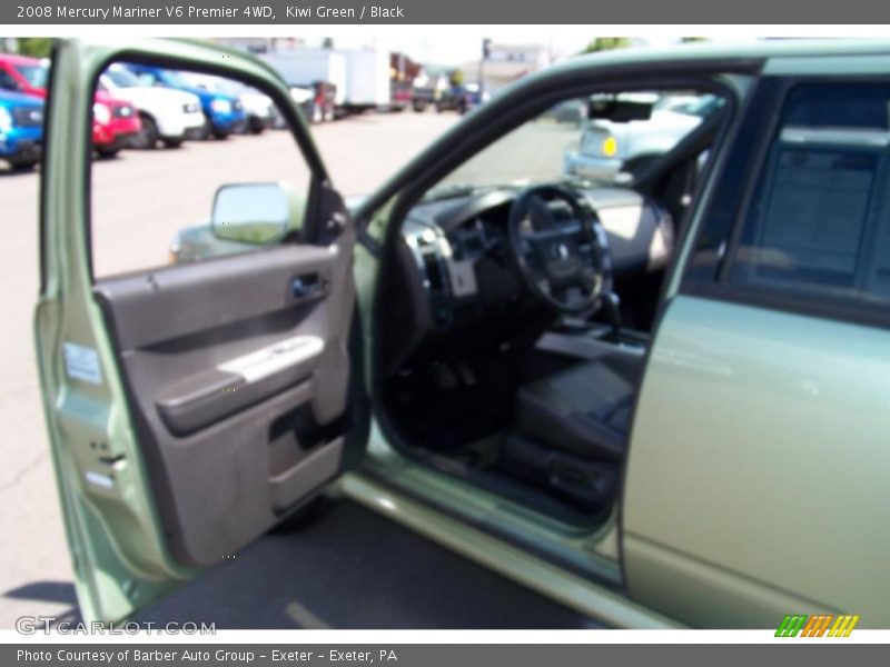 Kiwi Green / Black 2008 Mercury Mariner V6 Premier 4WD