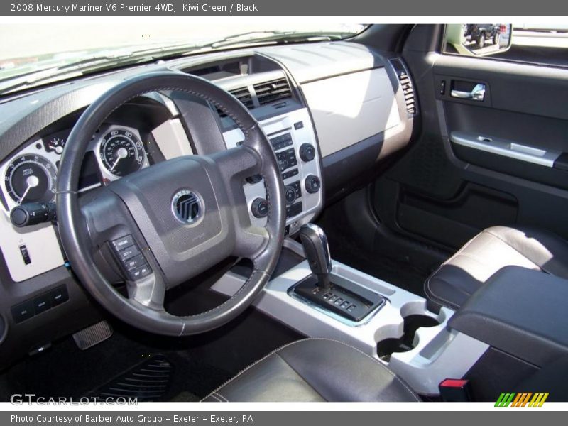 Kiwi Green / Black 2008 Mercury Mariner V6 Premier 4WD