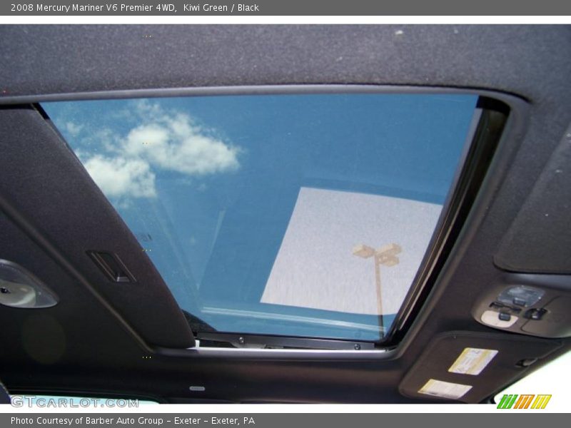Kiwi Green / Black 2008 Mercury Mariner V6 Premier 4WD