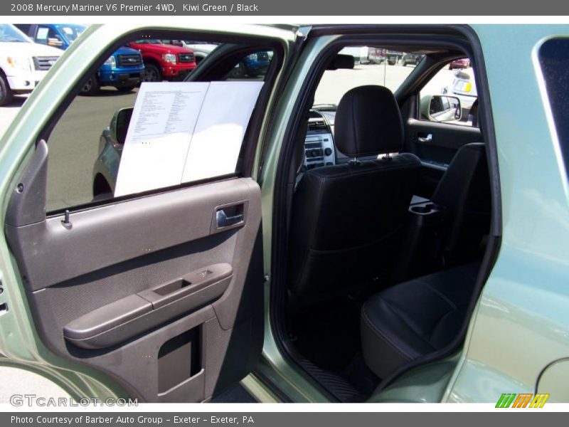 Kiwi Green / Black 2008 Mercury Mariner V6 Premier 4WD