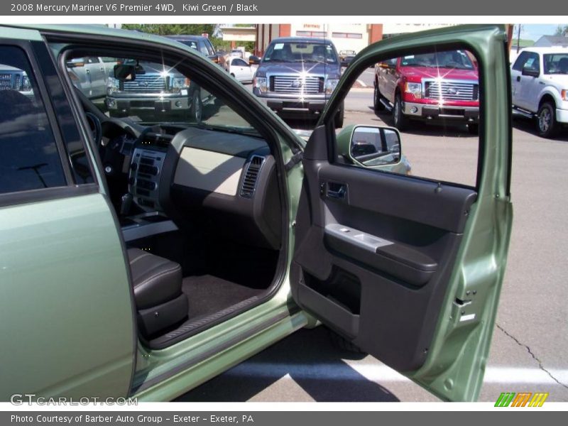 Kiwi Green / Black 2008 Mercury Mariner V6 Premier 4WD