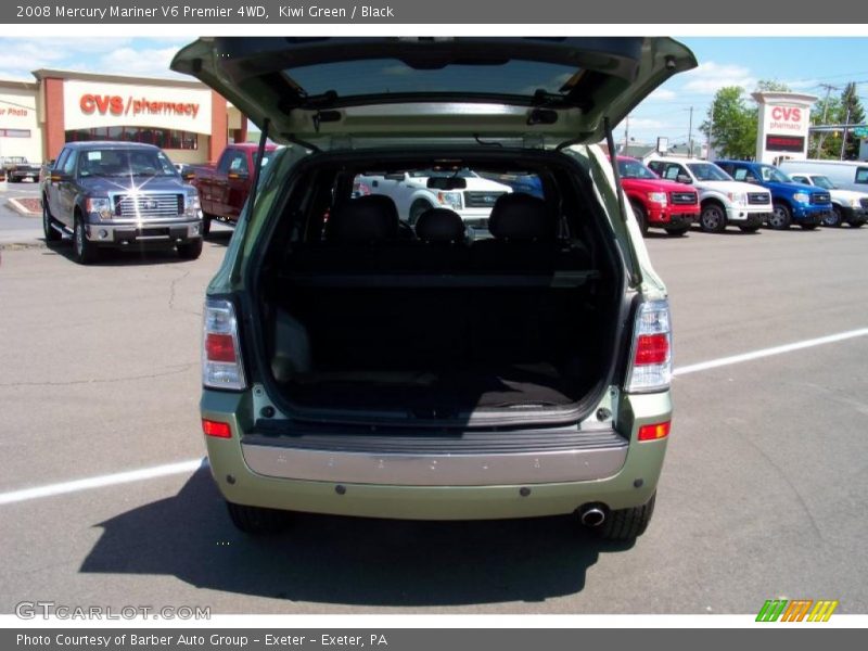 Kiwi Green / Black 2008 Mercury Mariner V6 Premier 4WD
