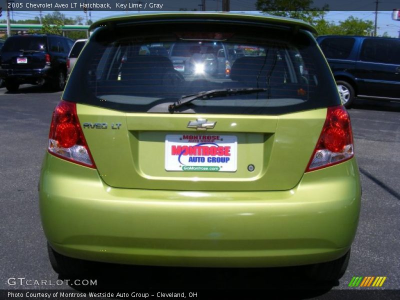 Key Lime / Gray 2005 Chevrolet Aveo LT Hatchback