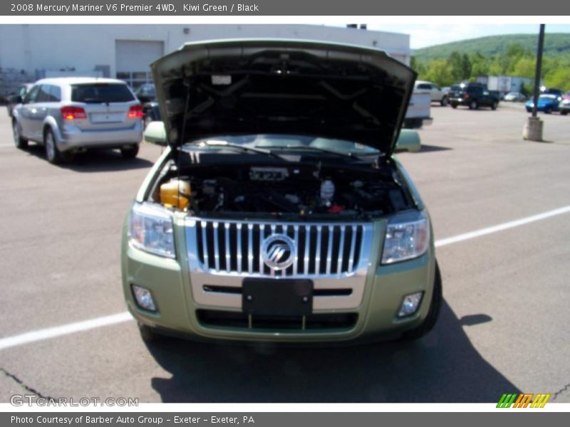 Kiwi Green / Black 2008 Mercury Mariner V6 Premier 4WD