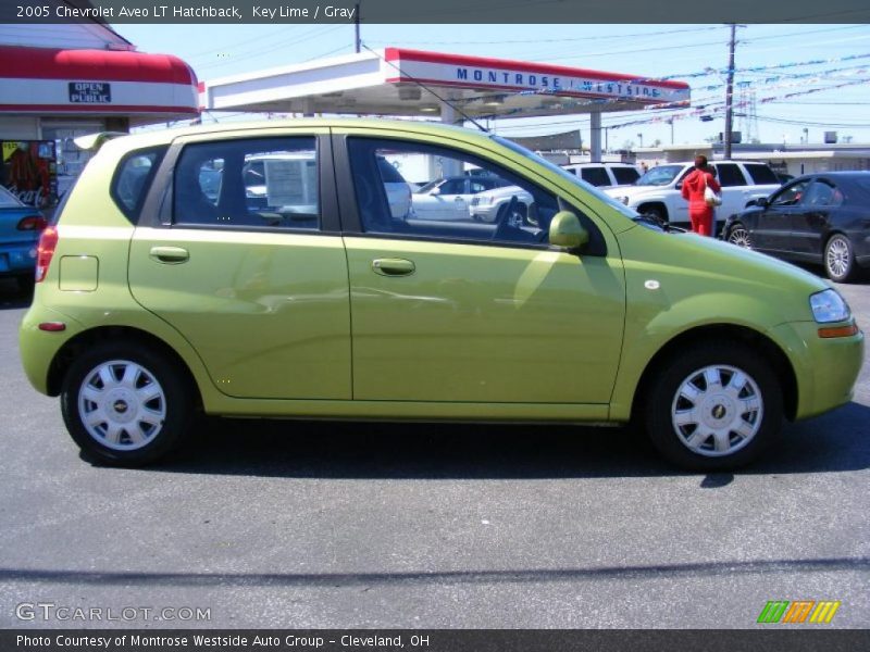 Key Lime / Gray 2005 Chevrolet Aveo LT Hatchback